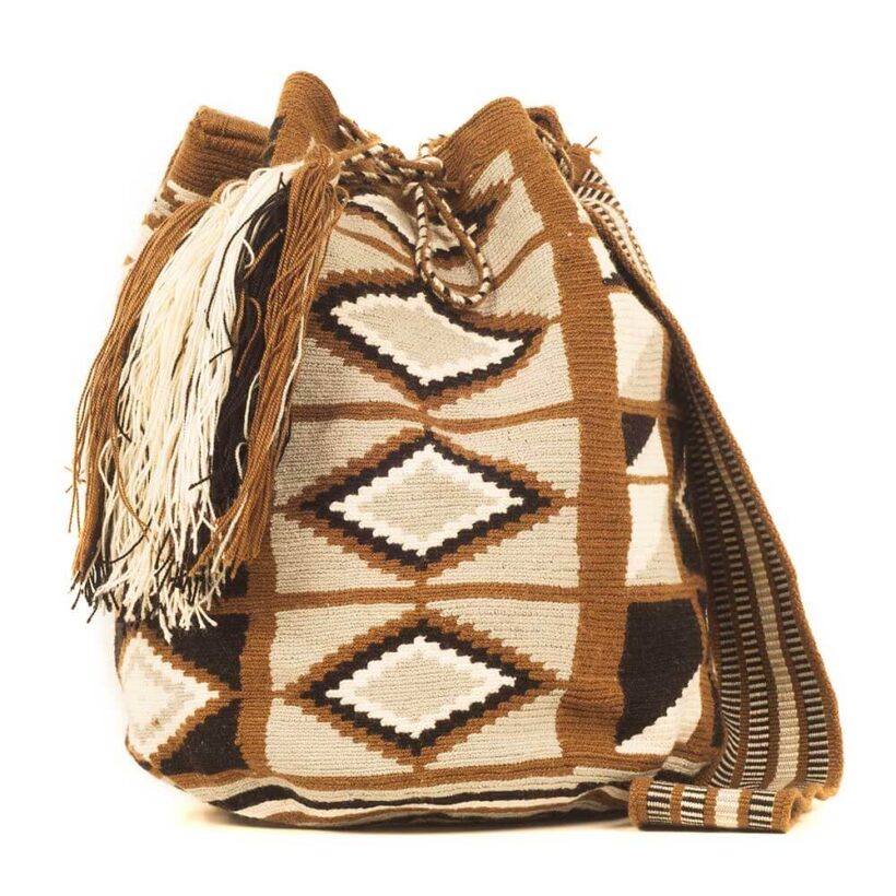 single thread Wayuu bag