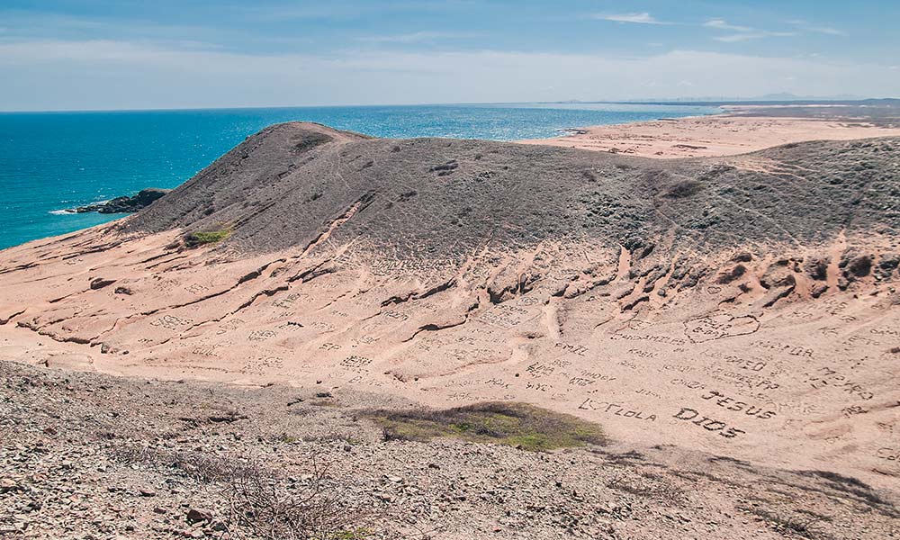 Cabo de la Vela, the view from Pillon de Azucar